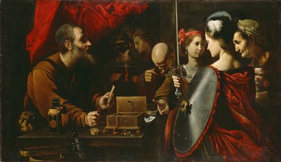 Achille tra le figlie di Licomede, c.1625-30 da Pietro Paolini
